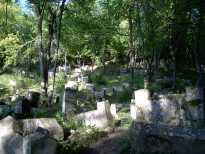 lesní hřbitov nad Bachčisarají